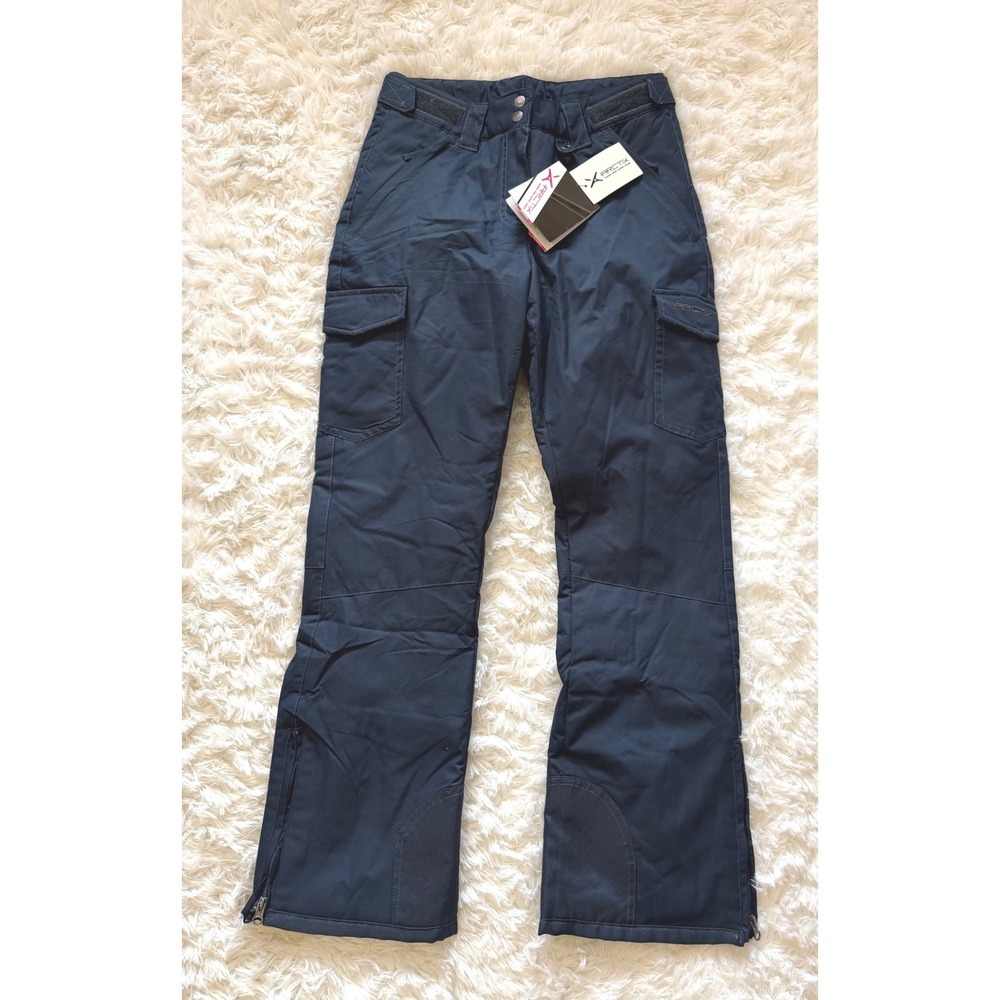 Arctix Snowsport Cargo Pants S Blue Night Insulated Winter Ski Snowboard Outdoor